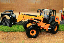 Load image into Gallery viewer, 43231 Britains JCB TM420 Loader with Grab, Bucket and Pallet Forks