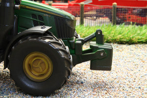 43248(w) WEATHERED BRITAINS JOHN DEERE 6120M 4WD TRACTOR