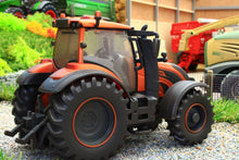 Load image into Gallery viewer, 43273(w) WEATHERED BRITAINS VALTRA TZ54 TRACTOR IN METALLIC ORANGE