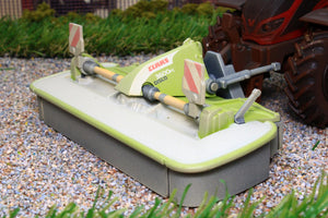 43302(W) Weathered Britains Claas Disco Front Butterfly Mower - Dusty Effect!