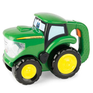 47216 BRITAINS JOHN DEERE JOHNNY TRACTOR + FLASHLIGHT