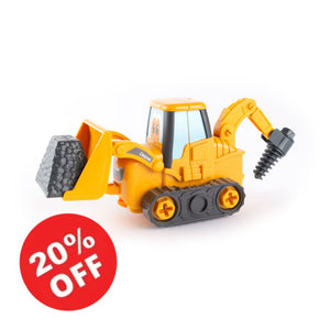 47278 Britains Build-A-Buddy Deluxe John Deere Back Hoe Loader