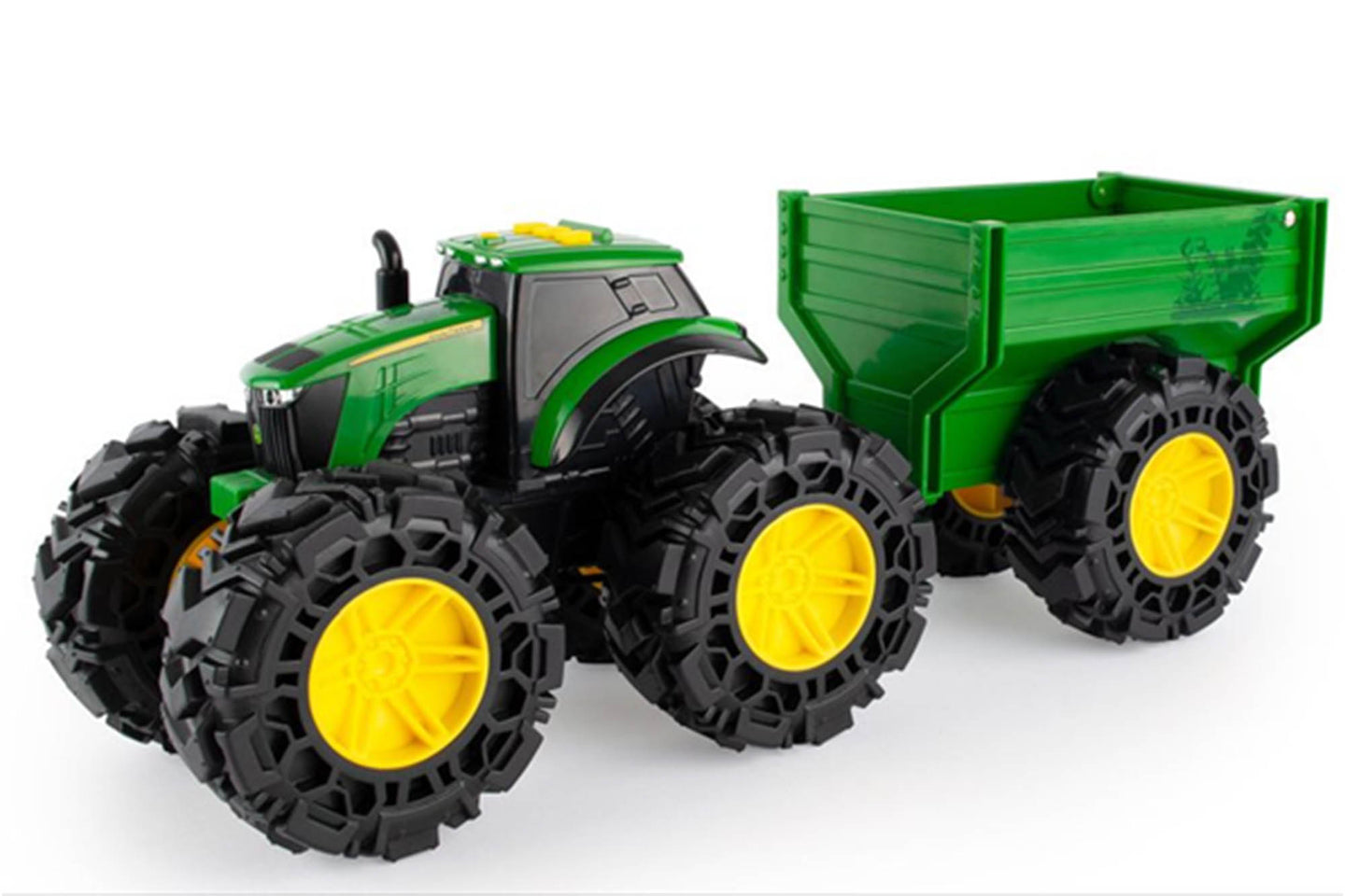 47353 Britains Pre-School John Deere Tractor and Wagon with Light and Sound