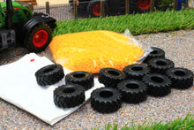 Load image into Gallery viewer, 5698 SIKU SILO - CLAMP COVER WITH BULK BAG OF YELLOW PELLETS AND RUBBER TYRES