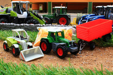 Load image into Gallery viewer, 6304 SIKU 1:87 SCALE GIFT SET INCS FENDT TRACTOR CLAAS TELEHANDLER TRAILER AND BULK MATERIAL