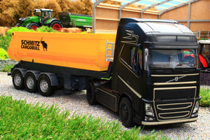 6731 + 6734 SIKU RADIO CONTROLLED VOLVO FH16 LORRY WITH BLUETOOTH APP CONTROL VIA YOUR  SMART PHONE AND SCHMITZ CARGO BULL 3 AXLE TRAILER