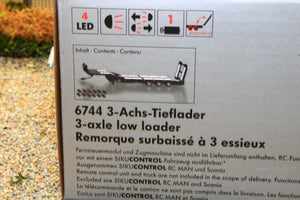 6744 Siku 3 Axle Low Loader Radio Controlled Bluetooth