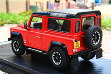 Load image into Gallery viewer, ALM410215 ALMOST REAL 1:43 SCALE Land Rover Defender 90 Works V8 70th Edition 2017 Red