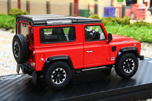 ALM410215 ALMOST REAL 1:43 SCALE Land Rover Defender 90 Works V8 70th Edition 2017 Red