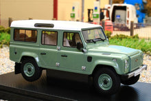 Load image into Gallery viewer, ALM410307 ALMOST REAL 1:43 SCALE Land Rover Defender 110 Heritage Green 2015