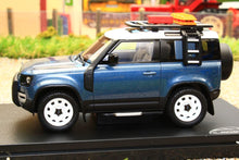 Load image into Gallery viewer, ALM410702 Almost Real 1:43 Scale Land Rover Defender 90 2020 in Tasman Blue