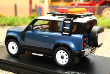 Load image into Gallery viewer, ALM410702 Almost Real 1:43 Scale Land Rover Defender 90 2020 in Tasman Blue