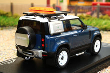 Load image into Gallery viewer, ALM410702 Almost Real 1:43 Scale Land Rover Defender 90 2020 in Tasman Blue