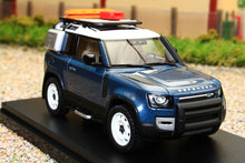 Load image into Gallery viewer, ALM410702 Almost Real 1:43 Scale Land Rover Defender 90 2020 in Tasman Blue