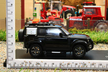 Load image into Gallery viewer, ALM410708 Almost Real Land Rover Defender 143 Scale 90 2020 in Santorini Black