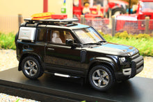 Load image into Gallery viewer, ALM410708 Almost Real Land Rover Defender 143 Scale 90 2020 in Santorini Black
