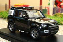 Load image into Gallery viewer, ALM410708 Almost Real Land Rover Defender 143 Scale 90 2020 in Santorini Black