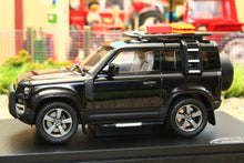 Load image into Gallery viewer, ALM410708 Almost Real Land Rover Defender 143 Scale 90 2020 in Santorini Black