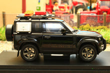 Load image into Gallery viewer, ALM410708 Almost Real Land Rover Defender 143 Scale 90 2020 in Santorini Black