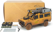 Load image into Gallery viewer, ALM810309 Almost Real 1:18 Scale Land Rover Defender 110 Camel Trophy Support Unit Sabah-Malaysia 1993 Dirty Version
