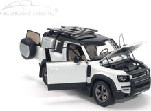 Load image into Gallery viewer, ALM810707 Almost Real Land Rover Defender 90 2020 Fuji White Limited Edition 504 pcs (1:18 Scale)
