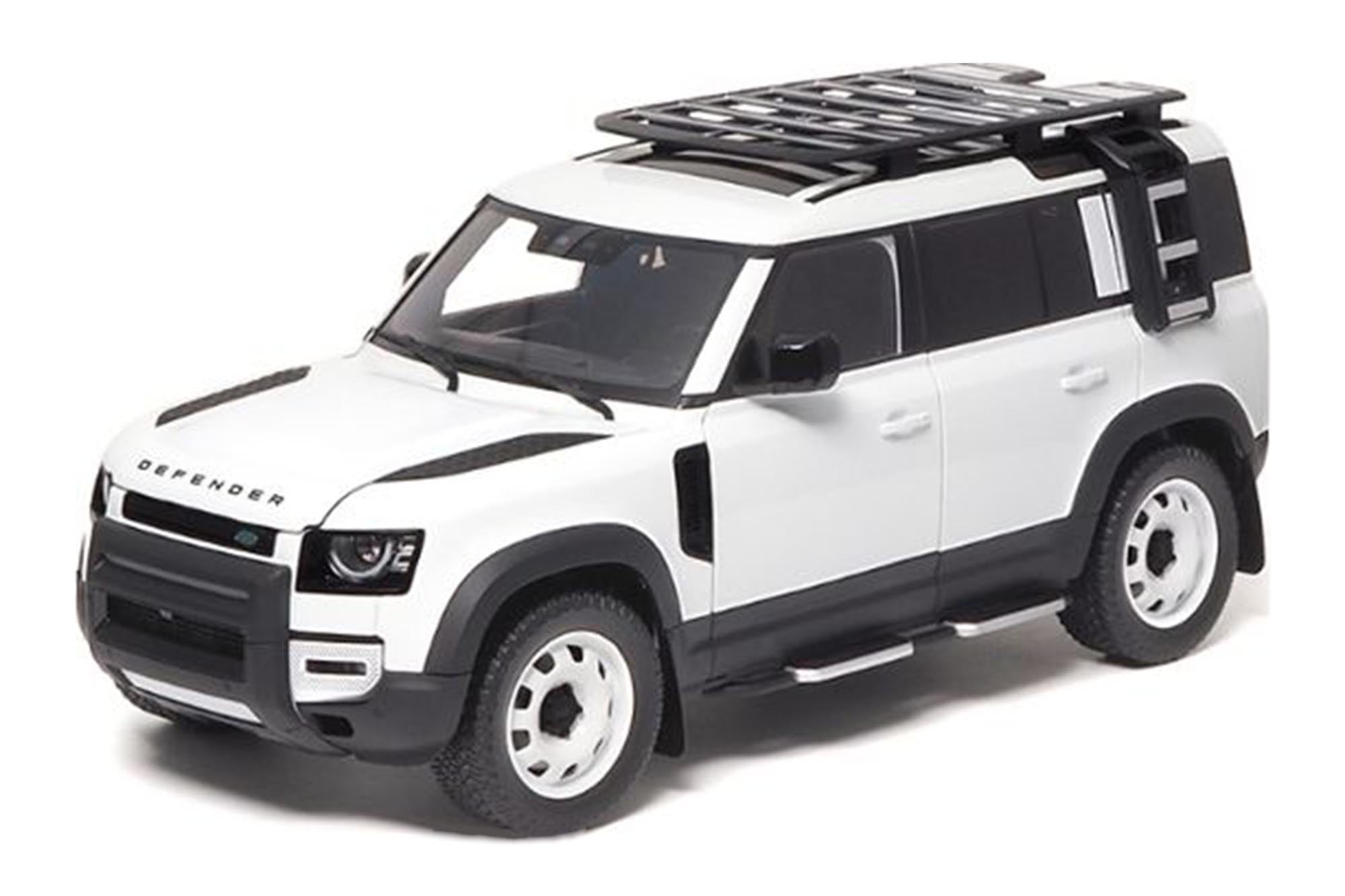 ALM810809 Almost Real 1:18 Scale Land Rover Defender 110 (2023) 30th  Anniversay Edition in Fuji White