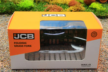 Load image into Gallery viewer, AT3200181 AT Collections 1:32 Scale JCB Agri Folding Grass Fork - Fits AT Volvo L60H