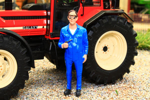 AT32149 AT Collections 1:32 Scale Figure 'Martin' standing in Blue Overalls