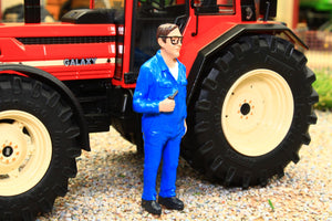 AT32149 AT Collections 1:32 Scale Figure 'Martin' standing in Blue Overalls