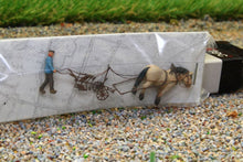 Load image into Gallery viewer, ATT312018 ARTITEC 1:87 SCALE HORSE AND PLOUGH WITH FIGURE