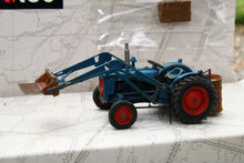 Load image into Gallery viewer, ATT387313 ARTITEC 1:87 SCALE FANTASTICALLY DETAILED FORDSON TRACTOR WITH FRONT LOADER IN A WEATHERED FINISH