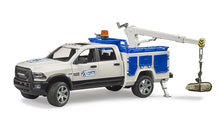 Load image into Gallery viewer, B02509 Bruder AM 2500 service truck with rotating beacon