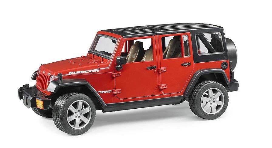 B02525 BRUDER JEEP WRANGLER UNLIMITED RUBICON - RED