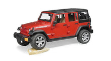 Load image into Gallery viewer, B02525 BRUDER JEEP WRANGLER UNLIMITED RUBICON - RED