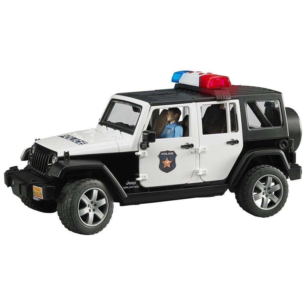 bruder police jeep