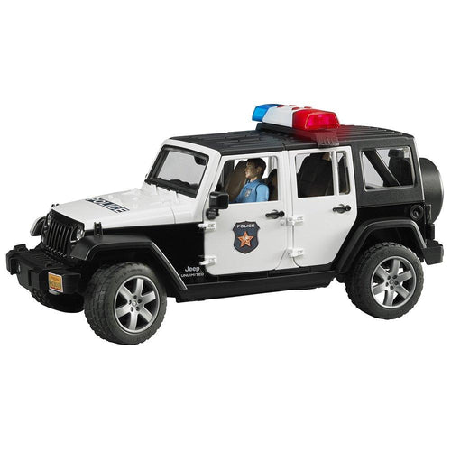Bruder 1:16 Fire Truck Jeep Wrangler with Firefighter Figurine