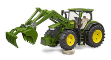 Load image into Gallery viewer, B03151 Bruder John Deere 7R 350 Tractor with Front Loader