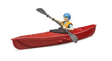 Load image into Gallery viewer, B63155 Bruder Kayak And Figure Set Tractors Machinery (1:16 Scale)