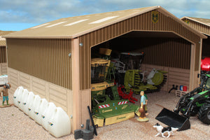 BB9000 Single Bay Shed -  Small Brushwood Basics