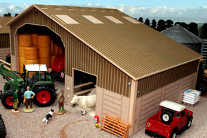 BB9100 2 Bay Shed -  Small Brushwood Basics