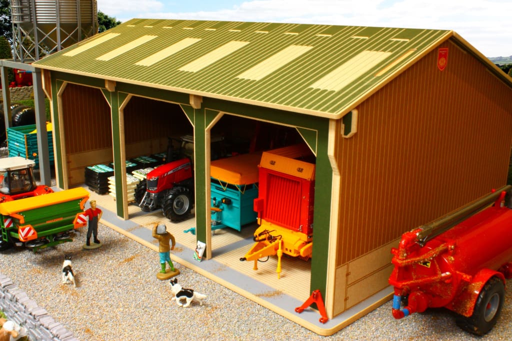 Brushwood Big Basics 3 Bay Open Barn – Image 1