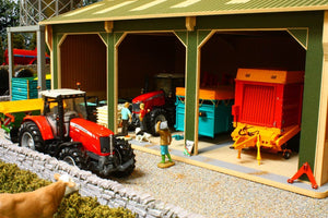 BBB150 Open Barn with 3 Bays - BIG BRUSHWOOD BASICS