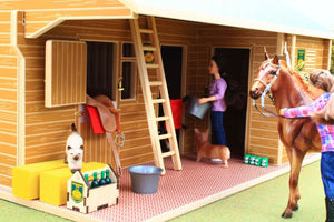 Bt1000 Equestrian Centre With Free Bt1060 Horse & Foal Set! Department (All Scales)