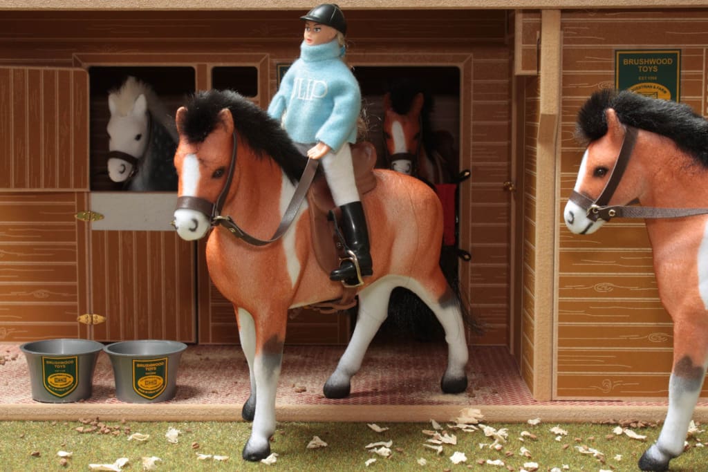 BT1090 Horse and Rider Set