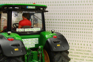 Bt3075 Contractors Sticker Set - Green Farming Accessories And Diorama Dept