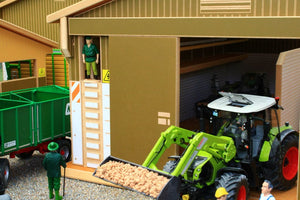 Bt8100 Arable Storage Shed With Free Brushwood Dumpy Bags! Farm Buildings & Stables (1:32 Scale)
