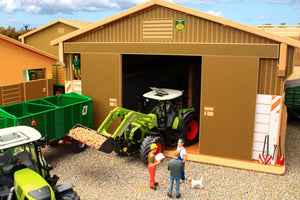 Bt8100 Arable Storage Shed With Free Brushwood Dumpy Bags! Farm Buildings & Stables (1:32 Scale)