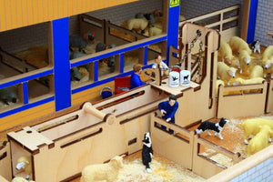 Bt8750 Sheep Handling Unit With Free Brushwood Cattle Grid! Farm Buildings & Stables (1:32 Scale)