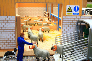 Bt8750 Sheep Handling Unit With Free Brushwood Cattle Grid! Farm Buildings & Stables (1:32 Scale)