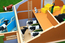 Load image into Gallery viewer, Bt8870 My Big Farm (1:24Th Scale Set) With Free Schleich Cow &amp; Sheep! Authentic Buildings (1:24